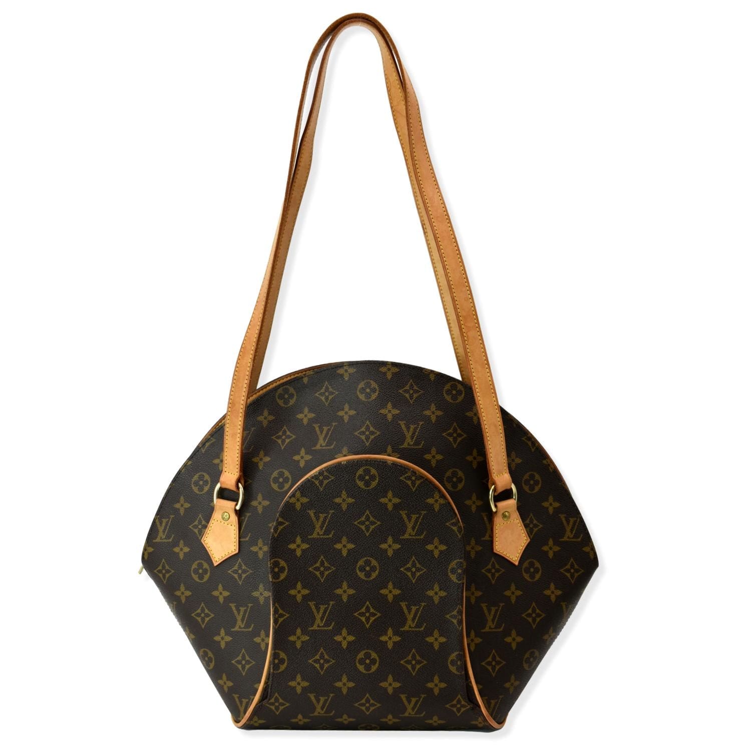 AUTHENTIC Classic Louis Vuitton Ellipse Monogram Brown Canvas