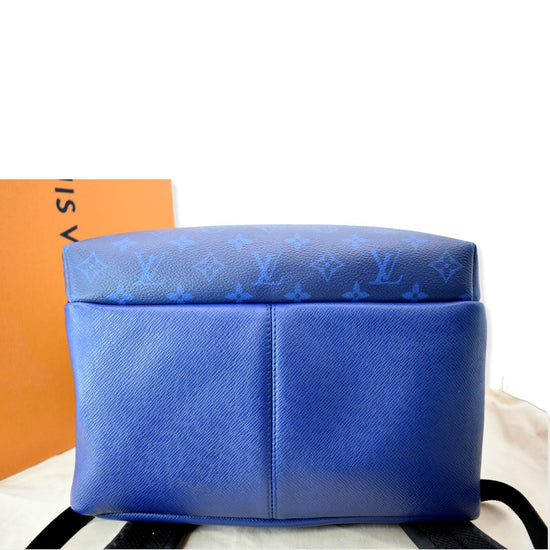 Louis Vuitton, Bags, Louis Vuitton Discover Backpack Pm Taiga In Blue