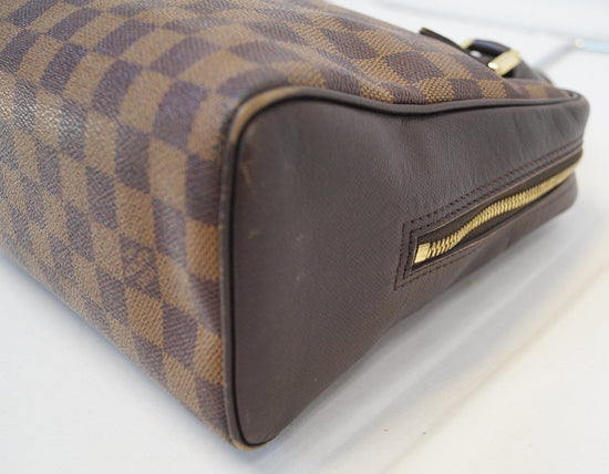 LOUIS VUITTON Damier Ebene Brera Brown HandBag - Final Call