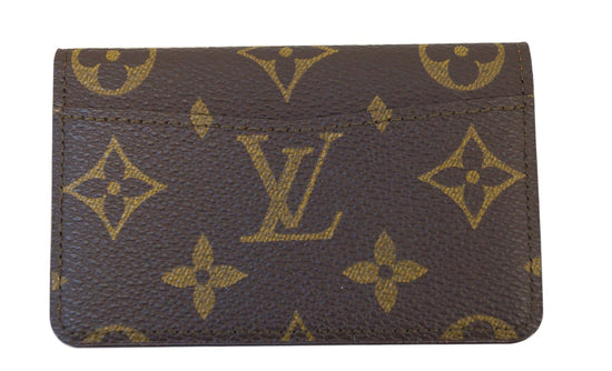 LOUIS VUITTON Monogram Canvas Business Card and Credit Card Case