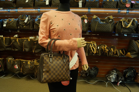 Louis Vuitton Vintage - Damier Ebene Brera Bag - Brown - Damier Canvas and  Leather Handbag - Luxury High Quality - Avvenice