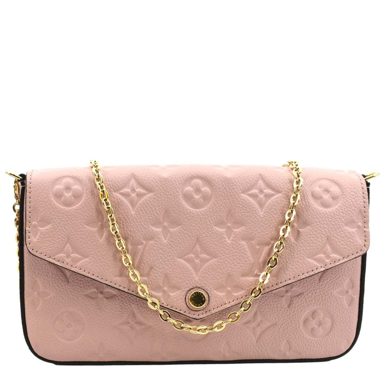 Louis Vuitton Empreinte Pochette Felicie Chain Wallet Rose Poudre - LVLENKA  Luxury Consignment