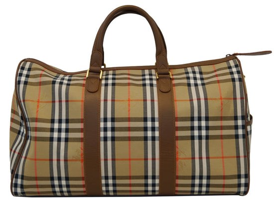 Burberry Nova Check Travel Bag