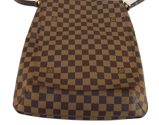 Louis Vuitton Damier Ebene Musette Salsa GM - Brown Crossbody Bags