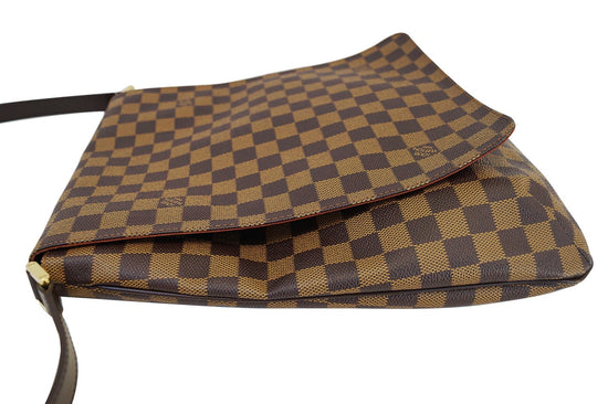 Louis Vuitton 2006 Pre-owned Damier Ebène Musette Salsa Crossbody Bag - Brown