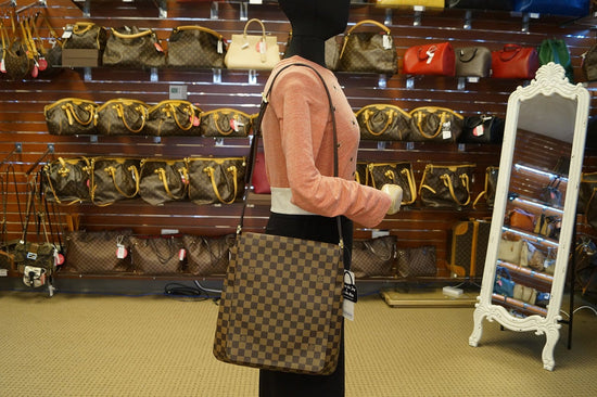 Louis Vuitton 2003 Pre-owned Damier Ebène Musette Salsa Crossbody