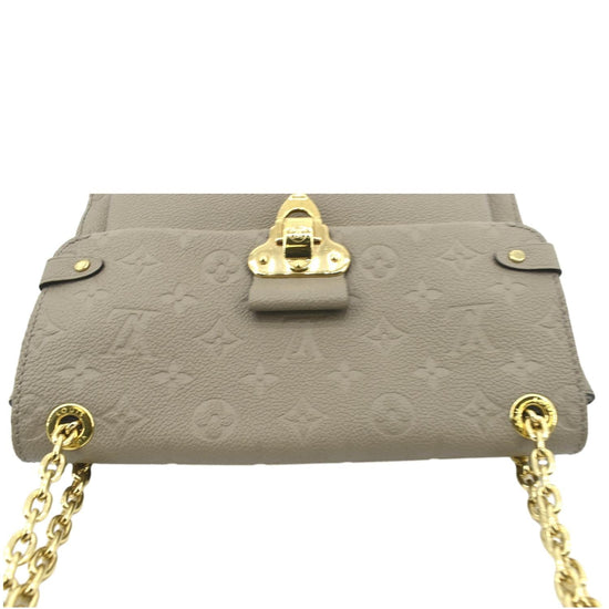 Louis Vuitton Vavin PM Empreinte Leather M44929 Turtledove (taupe