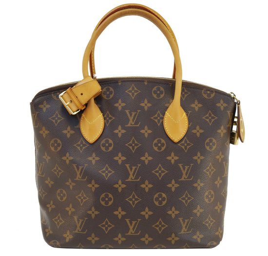 Lockit leather handbag Louis Vuitton Beige in Leather - 29888454