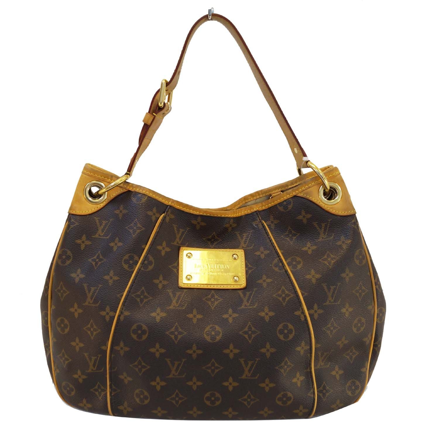 The Louis Vuitton Galliera was released in two sizes: PM and GM. The PM  pictured above measures 15 inches in length.