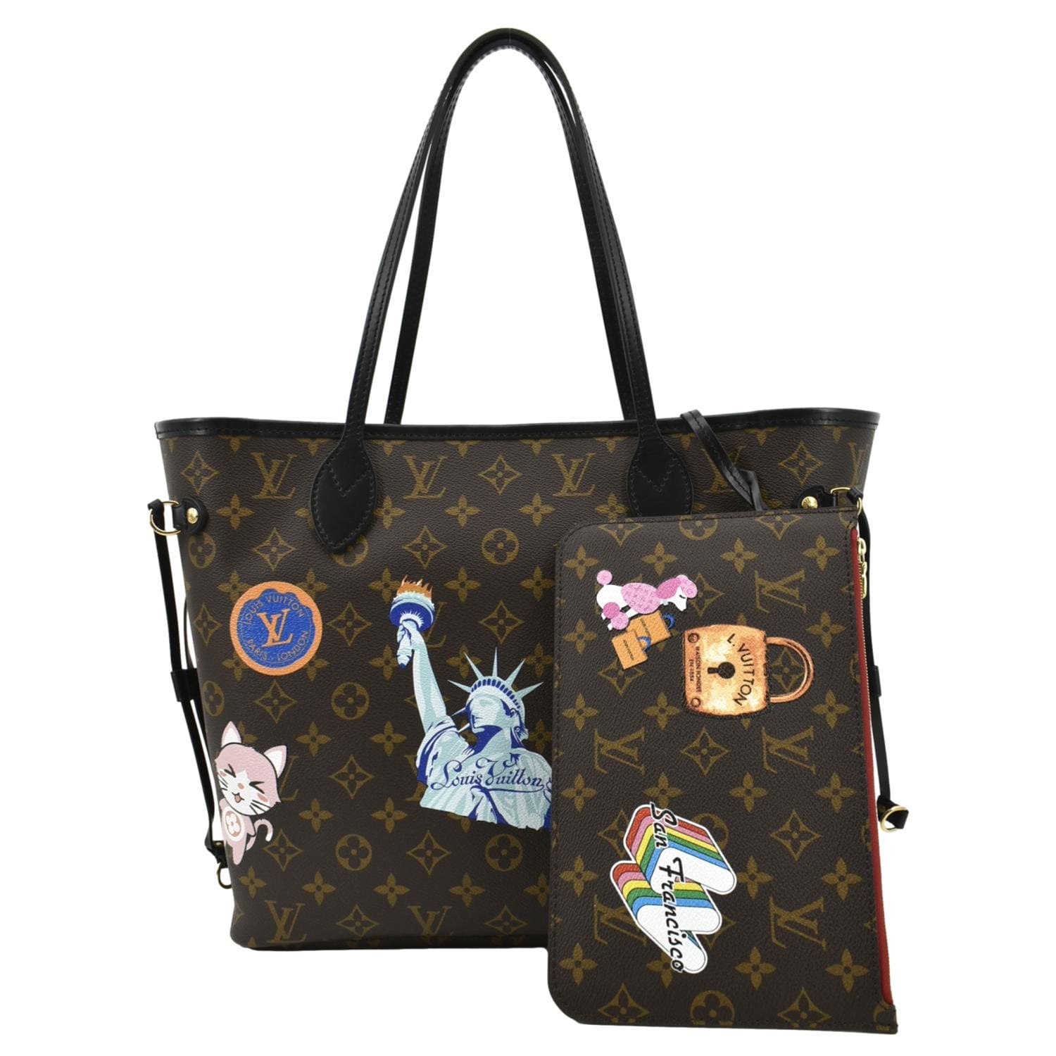Louis Vuitton, Bags, Sale Louis Vuitton Ltd Ed 28 Patches Neverfull Mm