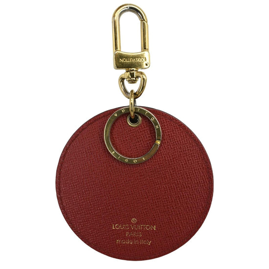 Louis Vuitton Monogram Denim Circle Bag Charm & Key Holder - Blue