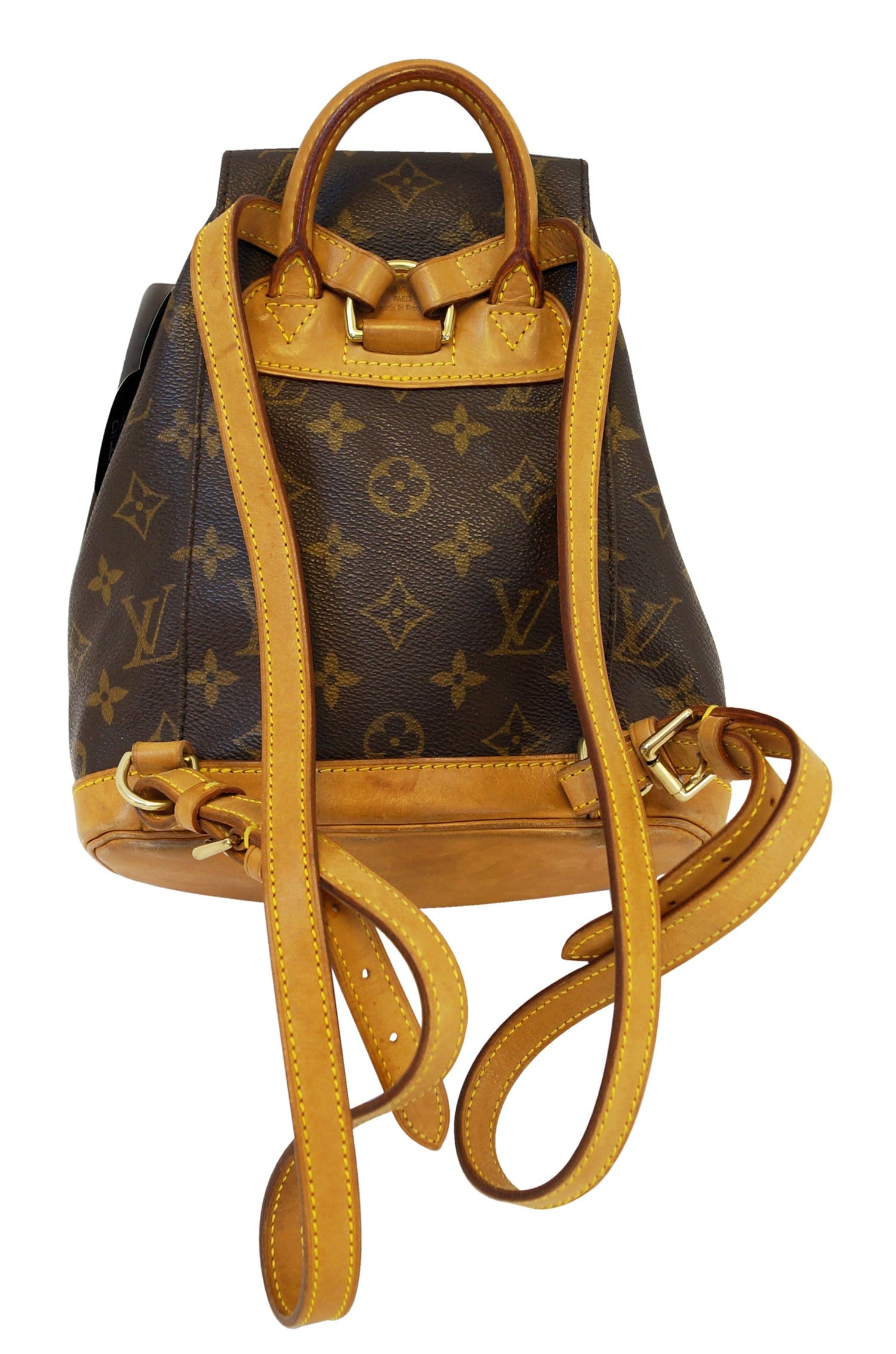 Authentic LOUIS VUITTON Monogram Mini Montsouris Backpack E3196