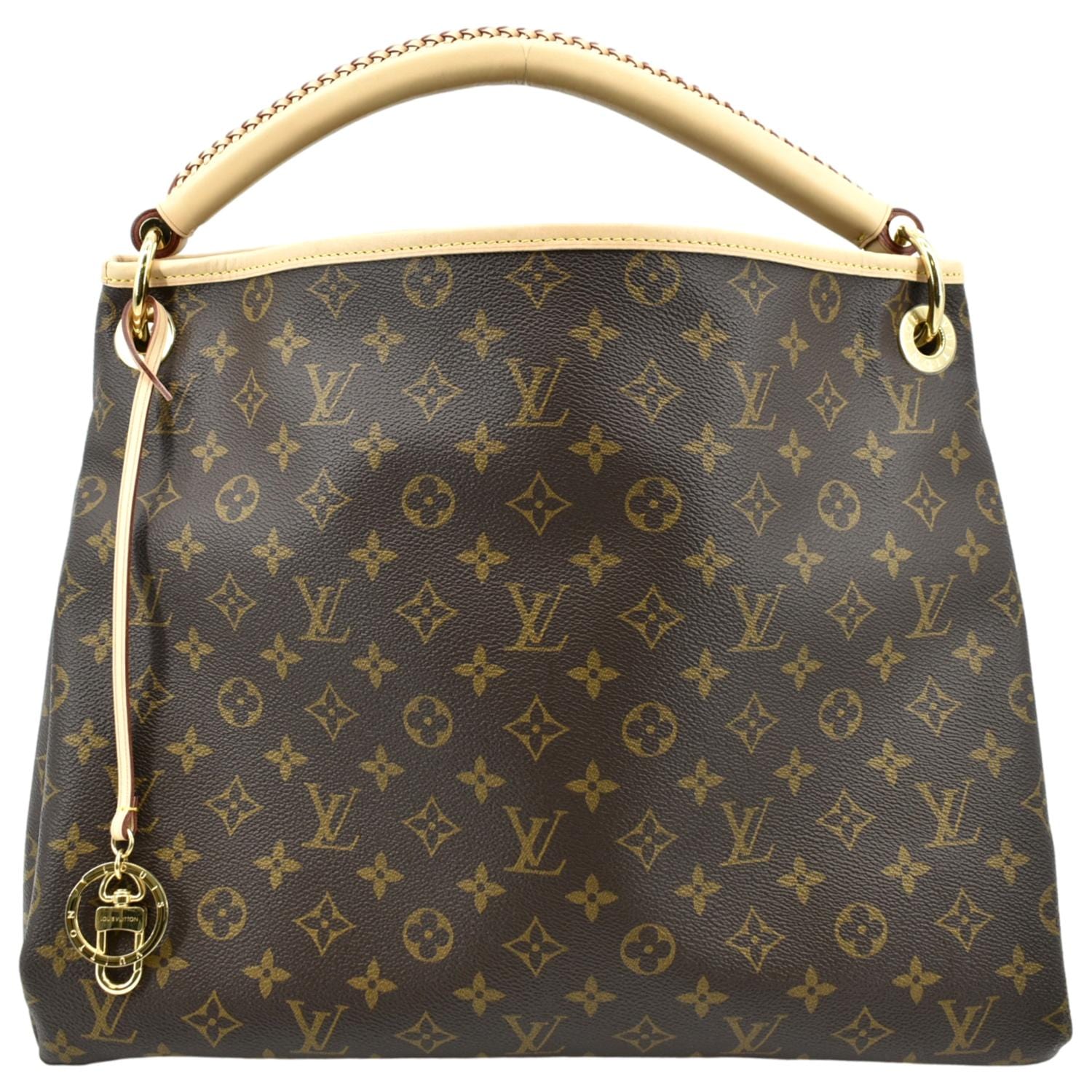 Authentic Louis Vuitton Monogram Artsy MM Hobo Shoulder Handbag M40249