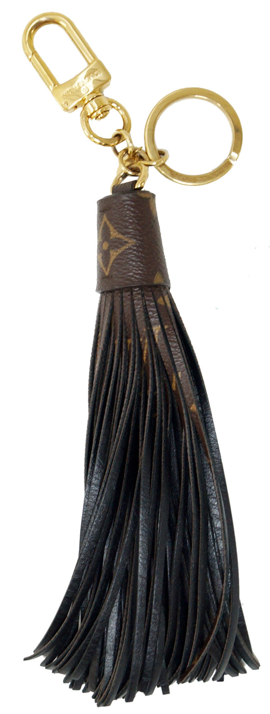 Louis Vuitton - Authenticated Tassel Bag Charm - Cloth Brown for Women, Good Condition