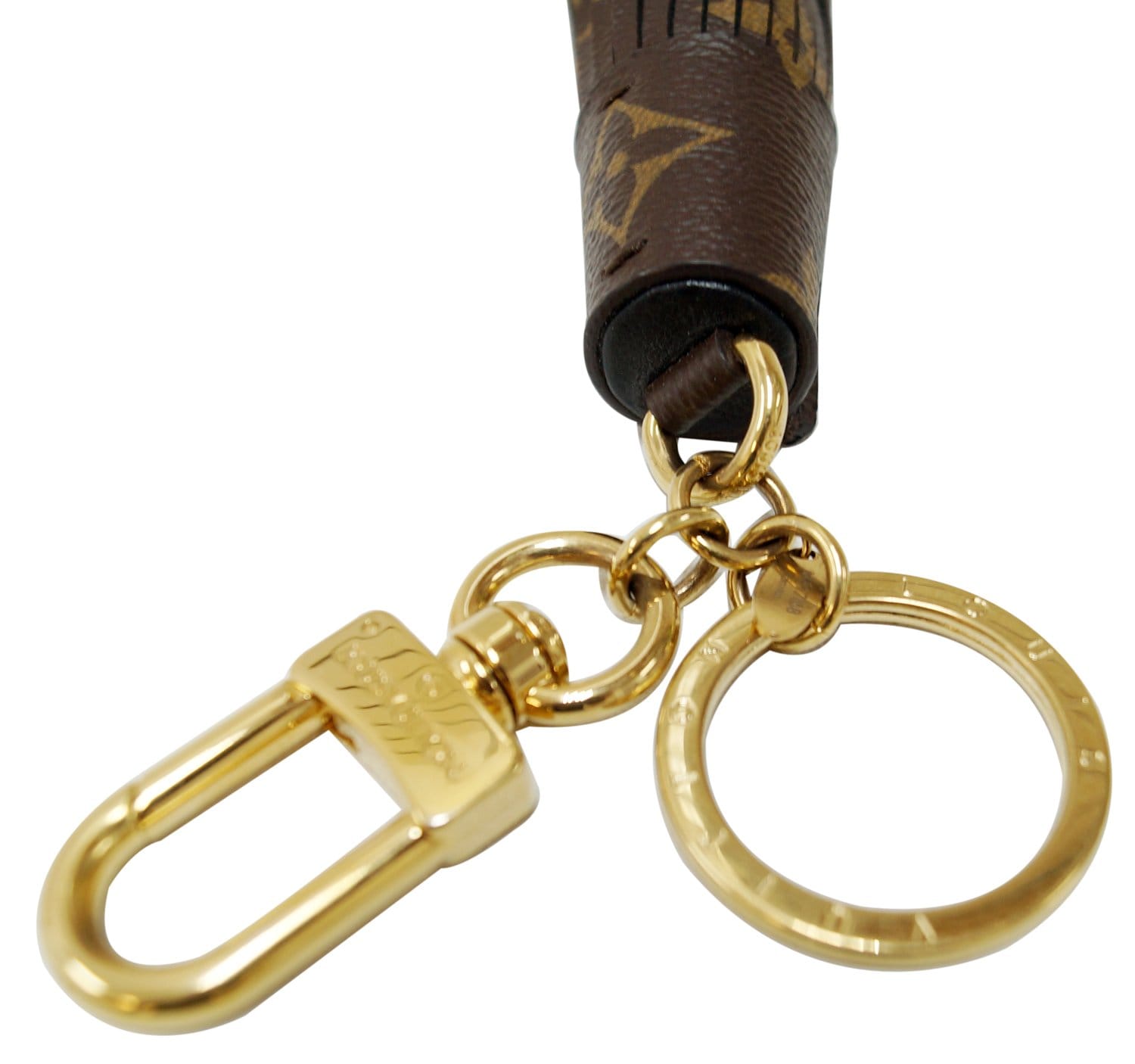 Louis Vuitton Gold Hot Air Balloon Key Ring Chain Charm Multiple