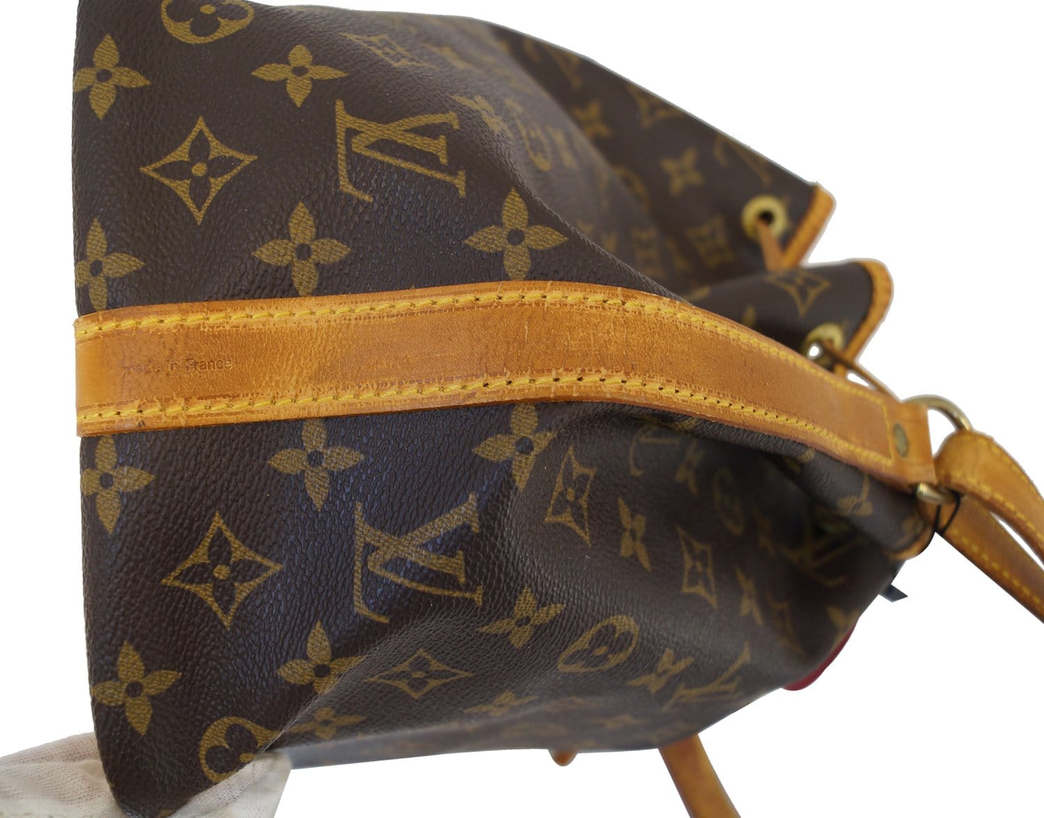 Louis Vuitton White Monogram Multicolore Petit Noe Bag - Yoogi's