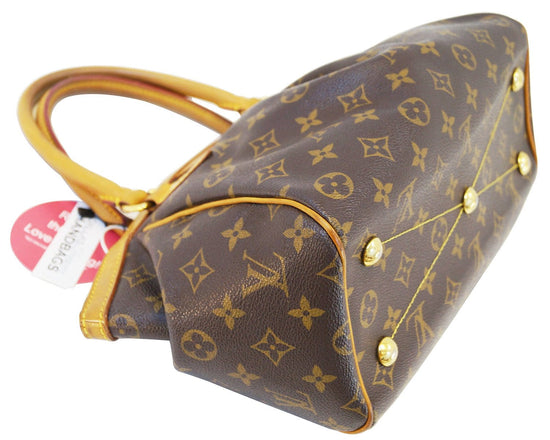 🌸Louis Vuitton Tivoli PM Monogram Satchel Shoulder Tote (AH2132)+Dust  Bag🌸