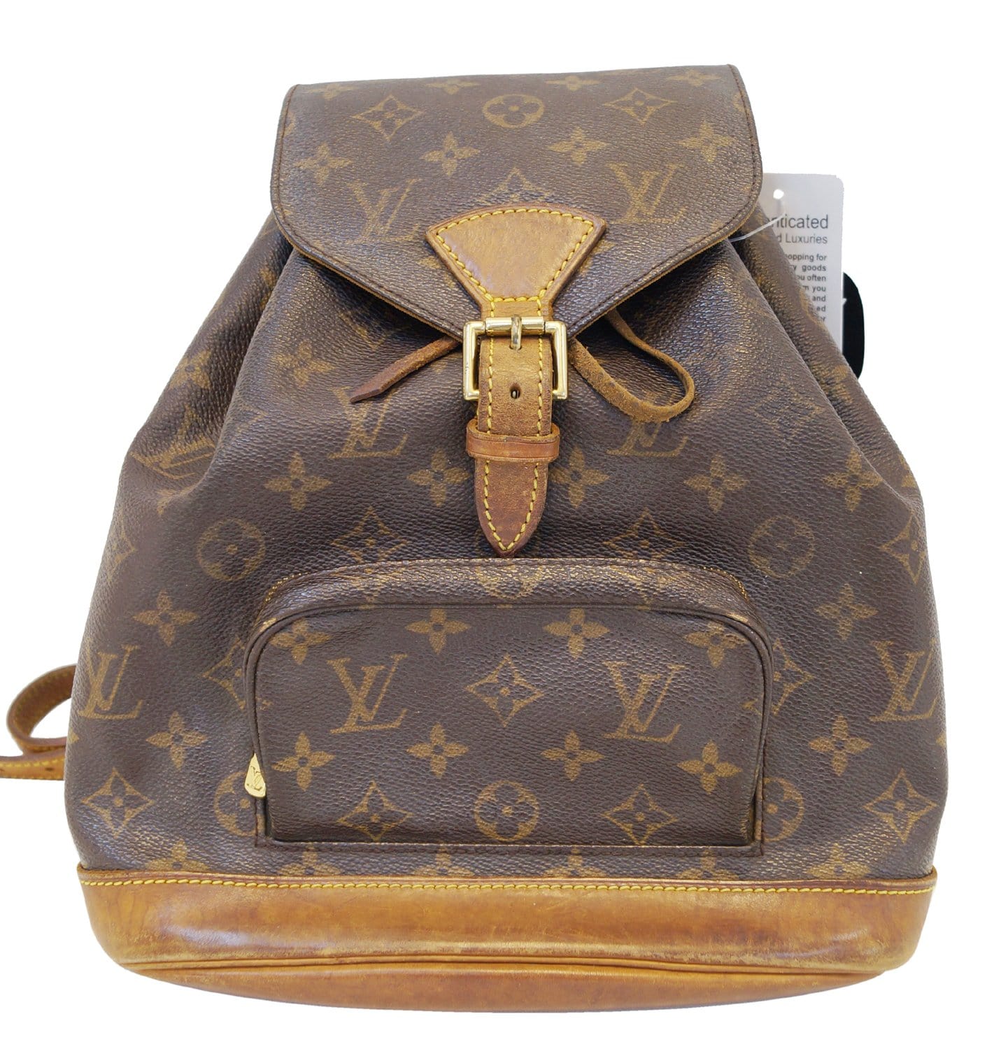 Vintage LOUIS VUITTON Montsouris Book Bag Monogram Mini Backpack