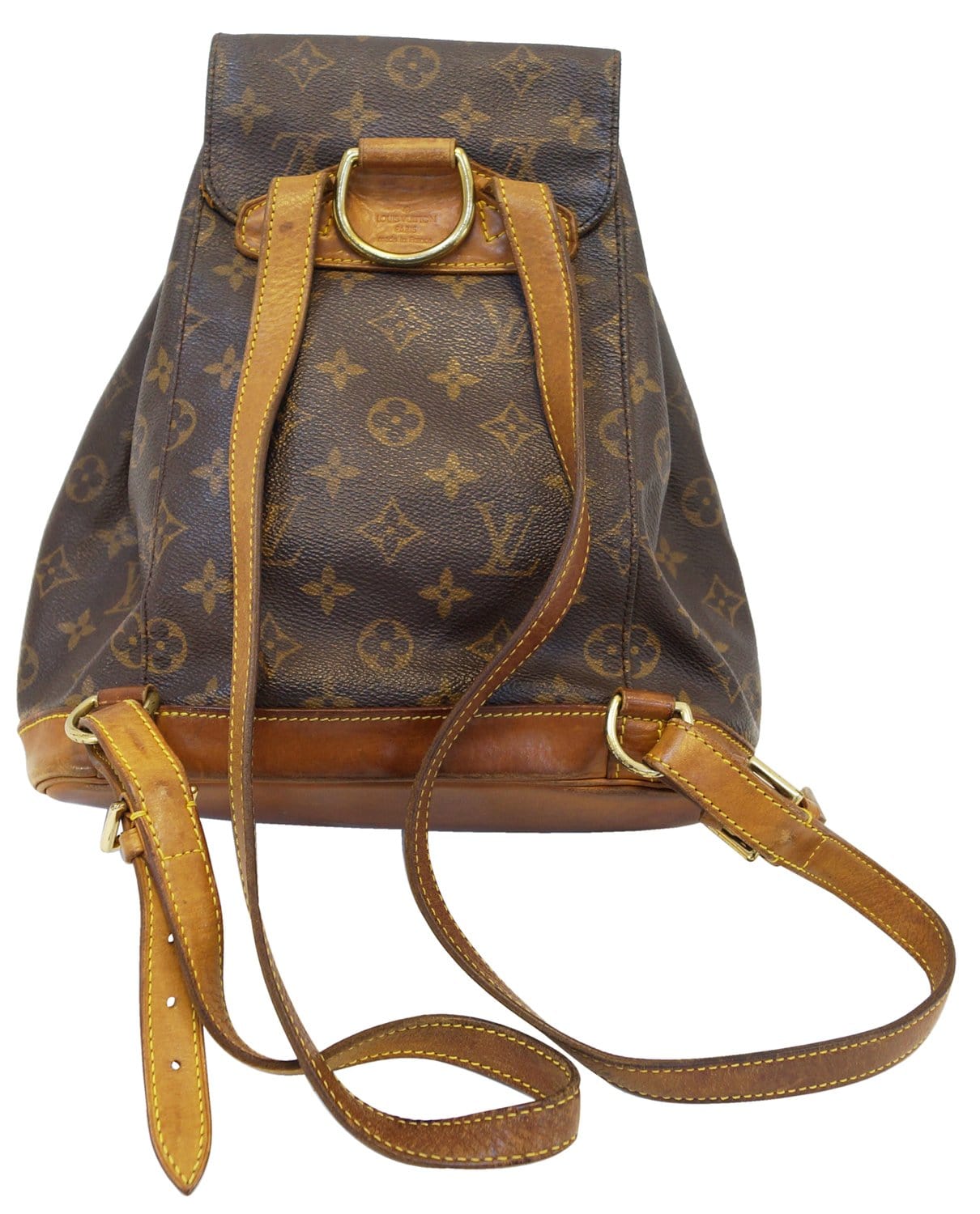 Authentic LOUIS VUITTON Monogram Montsouris MM Backpack Bag TT1407