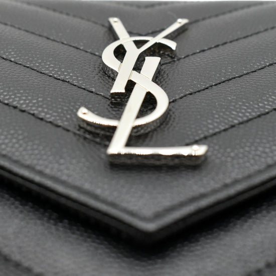 SAINT LAURENT ENVELOPE WALLET ON CHAIN  LuxurySnob Genuine Pre Owned  Designer Goods — LSC INC