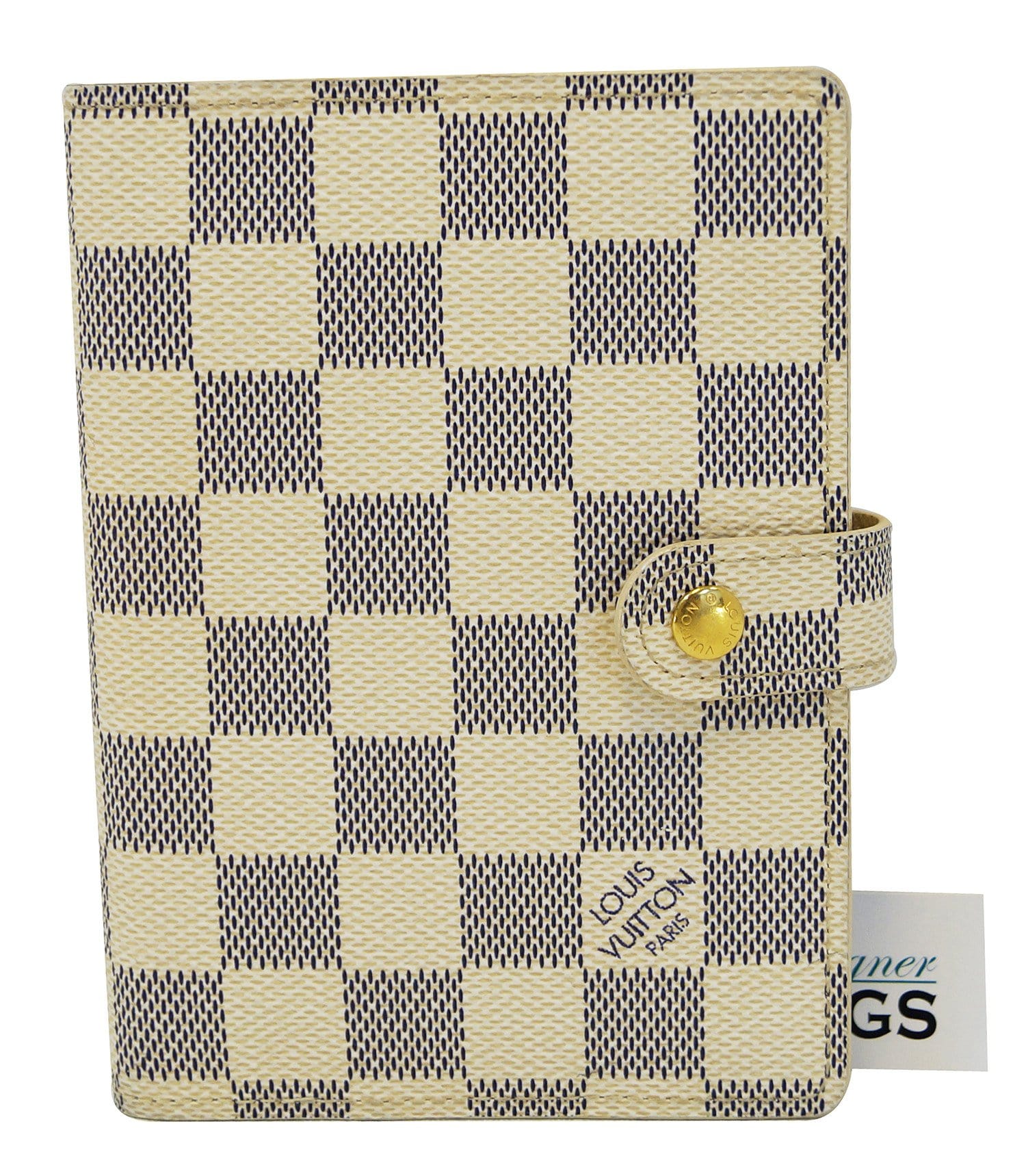 LOUIS VUITTON Damier Agenda PM Day Planner Cover LV Print E4029