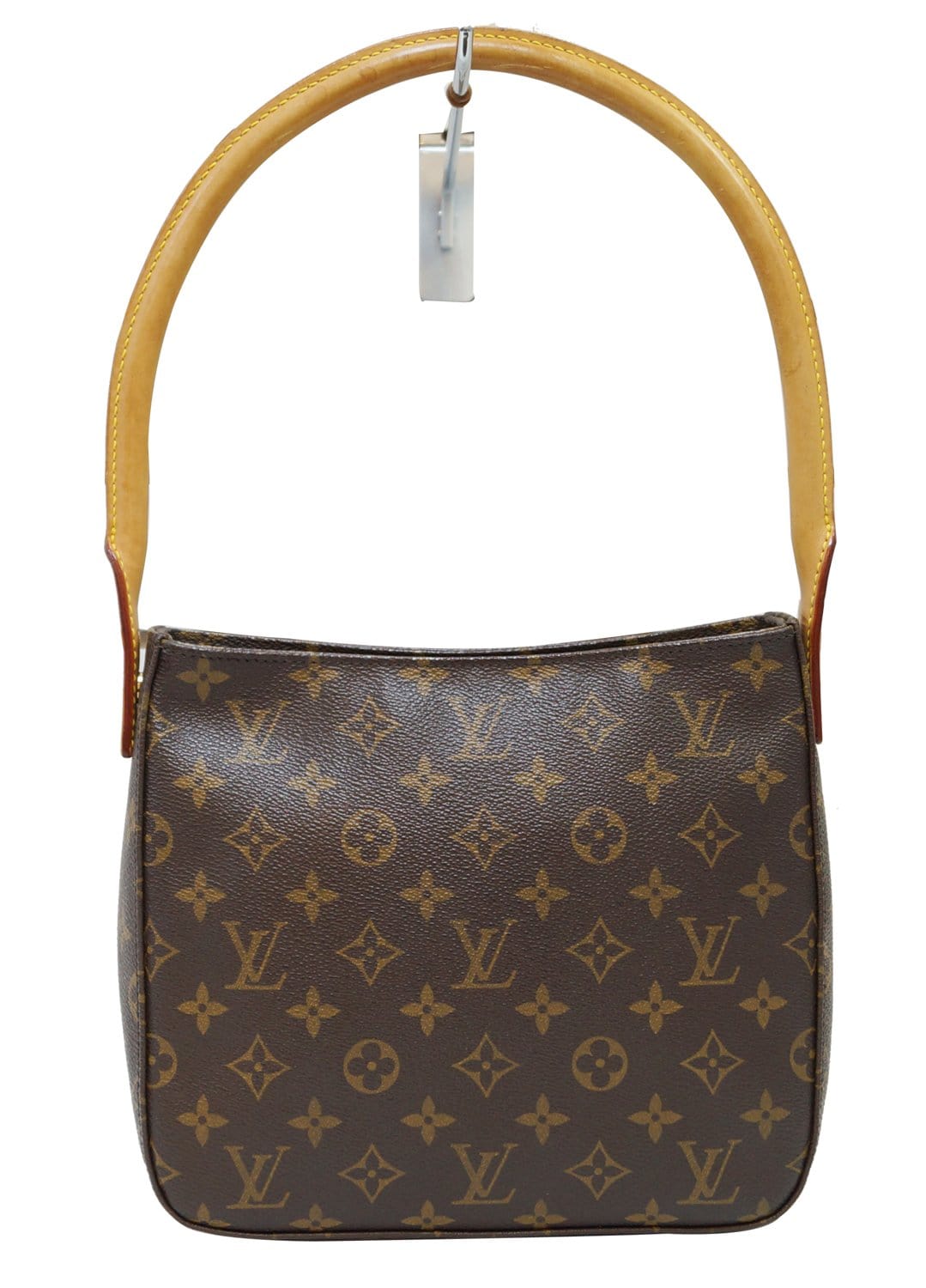 LOUIS VUITTON Monogram Canvas Looping MM Brown Shoulder Bag