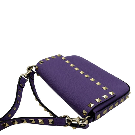 Blue Valentino Rockstud Flap Crossbody – Designer Revival