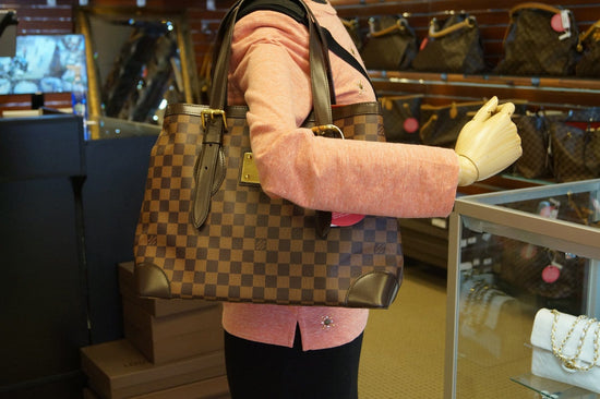 Louis Vuitton LV Hampstead MM Damier Women's Handbag/Handcarry