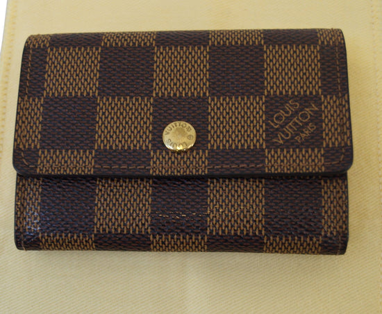 Louis Vuitton Porte Monnaie Plat Wallet, Small Leather Goods - Designer  Exchange