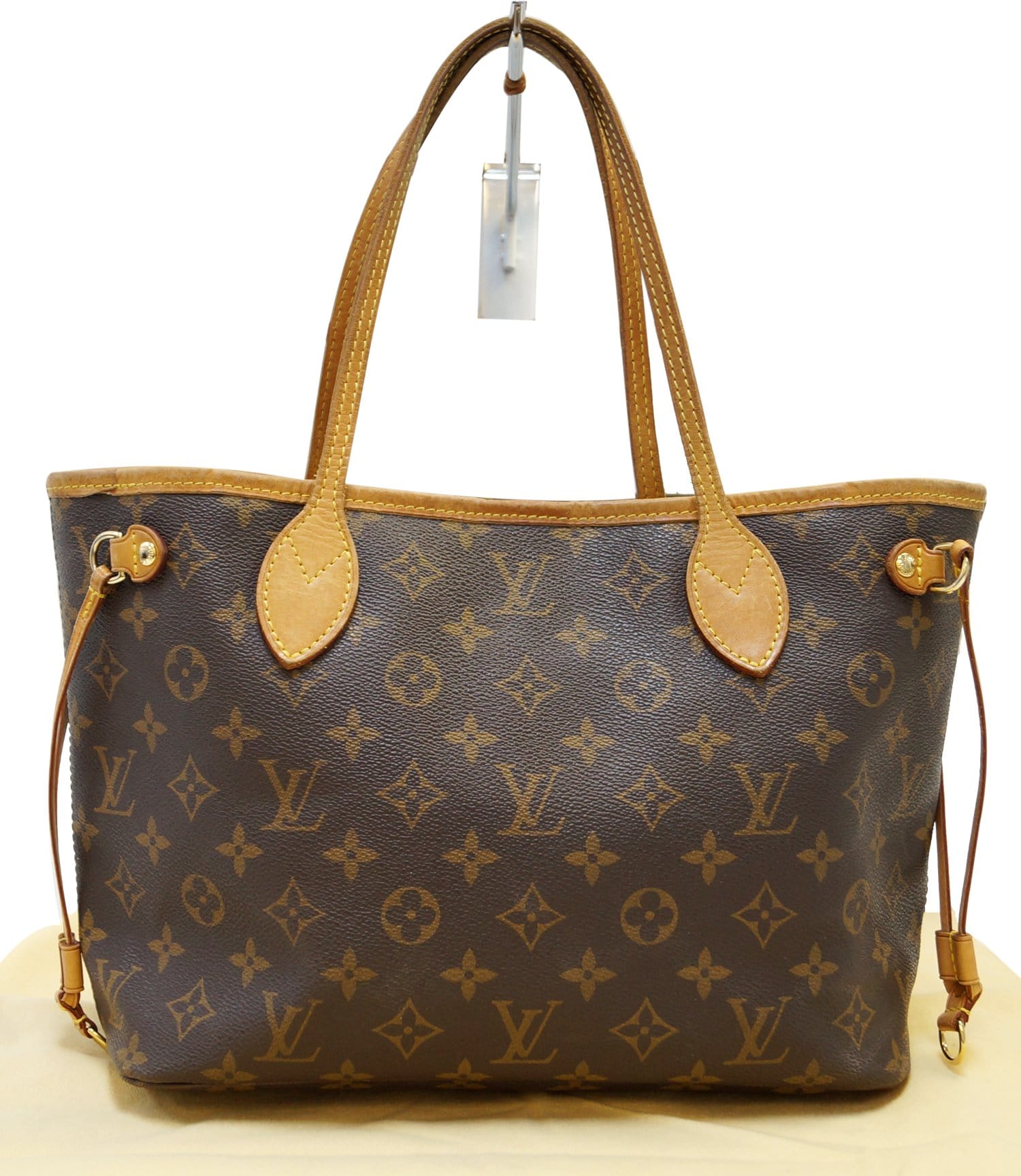 LOUIS VUITTON Monogram Canvas Neverfull PM Tote Shoulder Bag