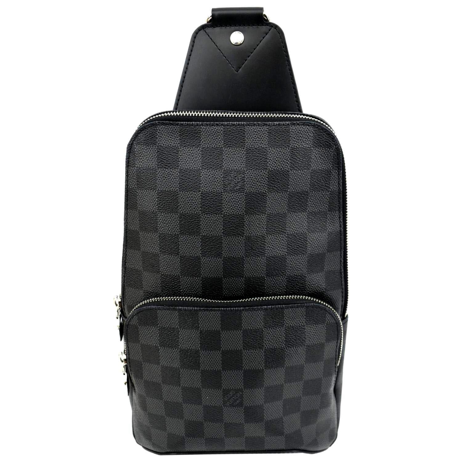 Louis Vuitton Avenue Sling Damier Graphite Backpack Bag