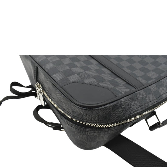 LOUIS VUITTON Damier Graphite Canvas and Calfskin Leather Briefcase Backpack  at 1stDibs  louis vuitton briefcase backpack, lv briefcase backpack, briefcase  backpack louis vuitton