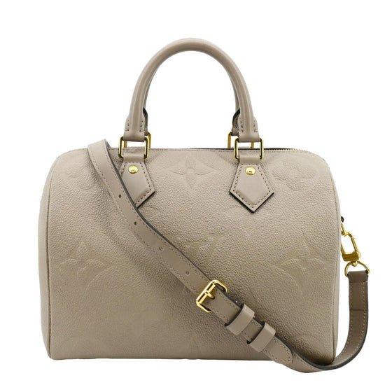 Louis Vuitton Monogram Empreinte Speedy Bandoulière 25 w/ Strap - Brown  Handle Bags, Handbags - LOU783393
