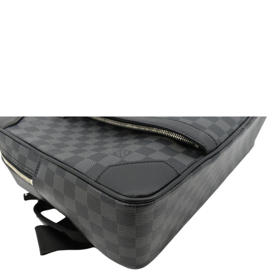 Louis Vuitton Briefcase Backpack Damier Graphite Canvas Business Bag N50051