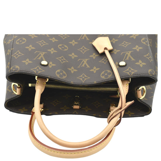 LOUIS VUITTON CA3184 Montaigne MM Satchel Monogram LV Speedy Purse Shoulder  Bag