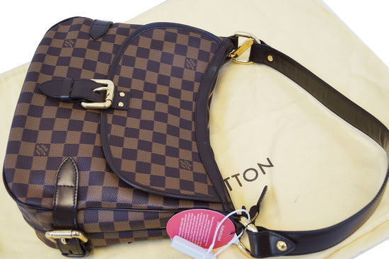 Louis Vuitton 2006 Pre-owned Damier Ebène Highbury Shoulder Bag