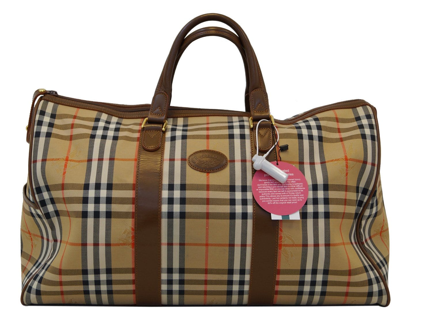 Burberry Vintage Weekend Travel Bag