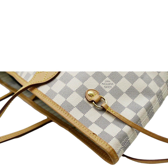 Neverfull MM Damier Azur – Keeks Designer Handbags