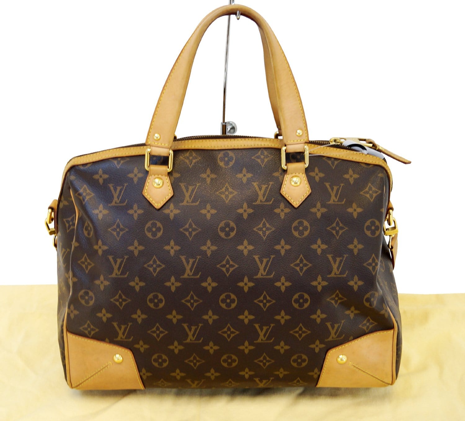 LOUIS VUITTON Monogram Retiro GM 2 Way Shoulder Handbag