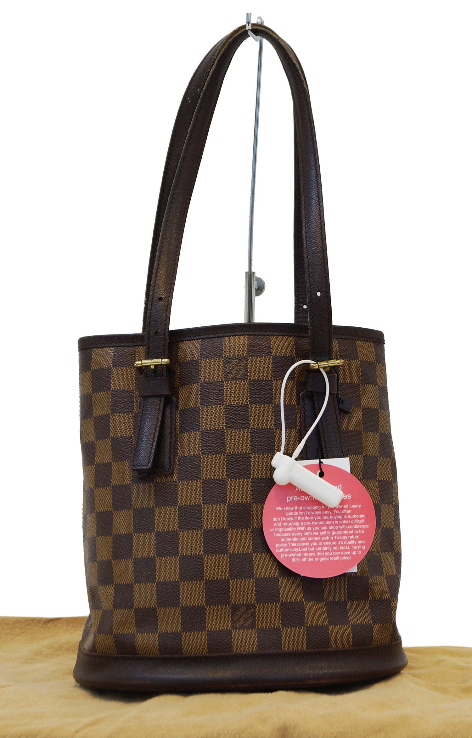 ❤REVIEW - Louis Vuitton Marais Bucket Bag Damier Ebene 