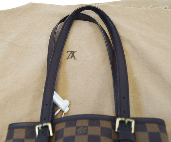 Louis Vuitton Damier Marais Bucket Shoulder Bag + Zip Pouch Clutch – Gaby's  Bags