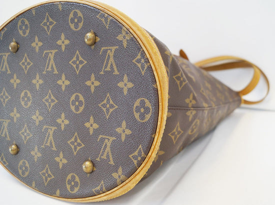 Louis Vuitton Bucket Bag Monogram Canvas GM Brown 2403651