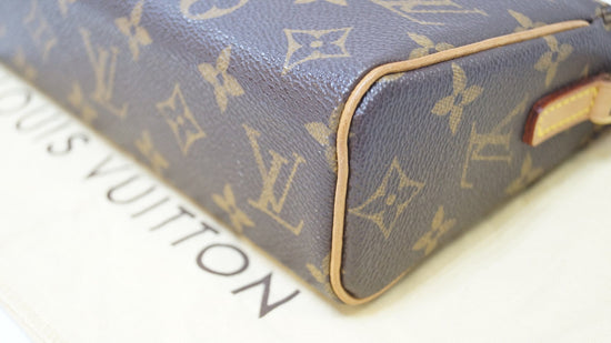 E4744 Authentic Louis Vuitton Monogram Recital Hand Bag M51900
