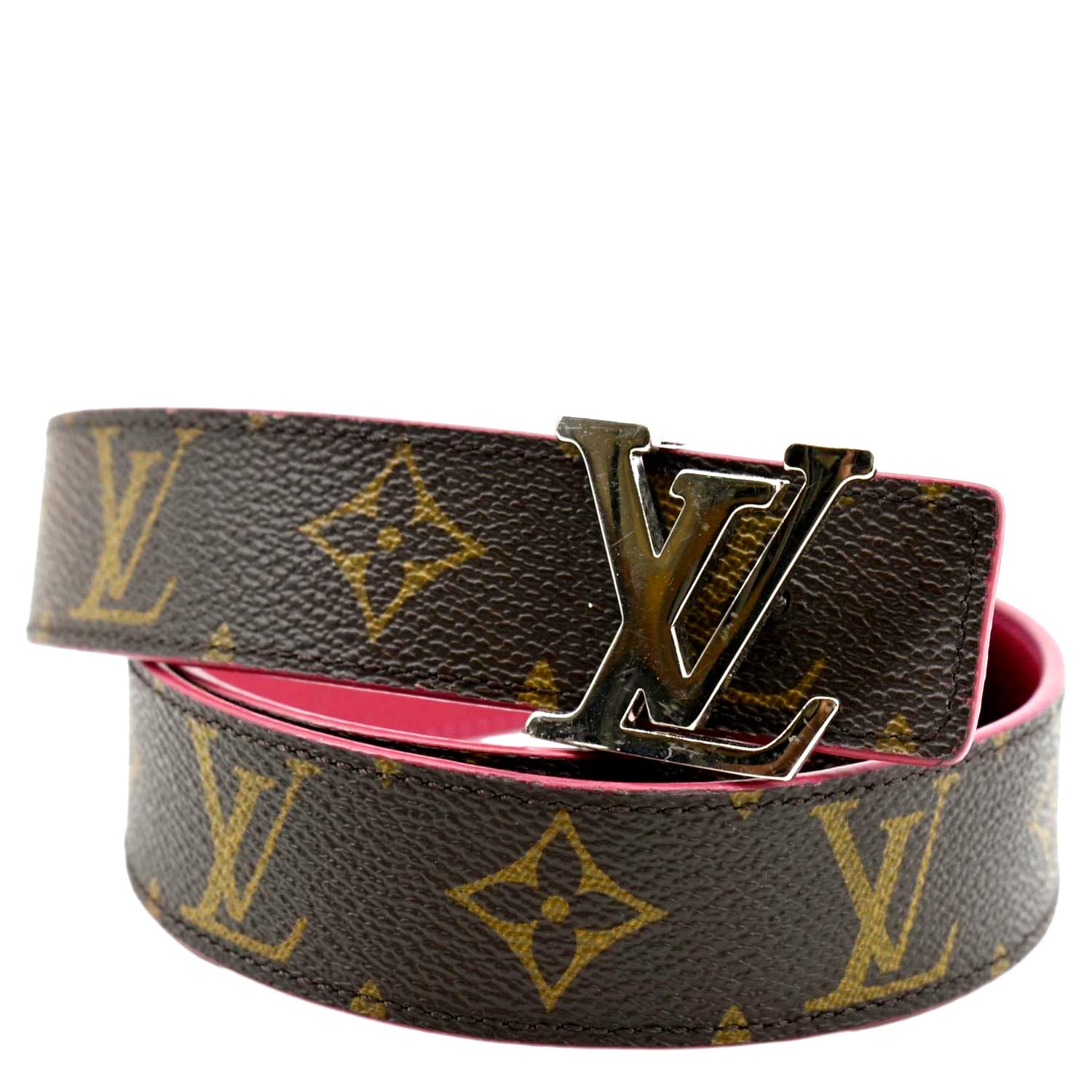 Louis Vuitton LV initials Monogram Canvas Belt