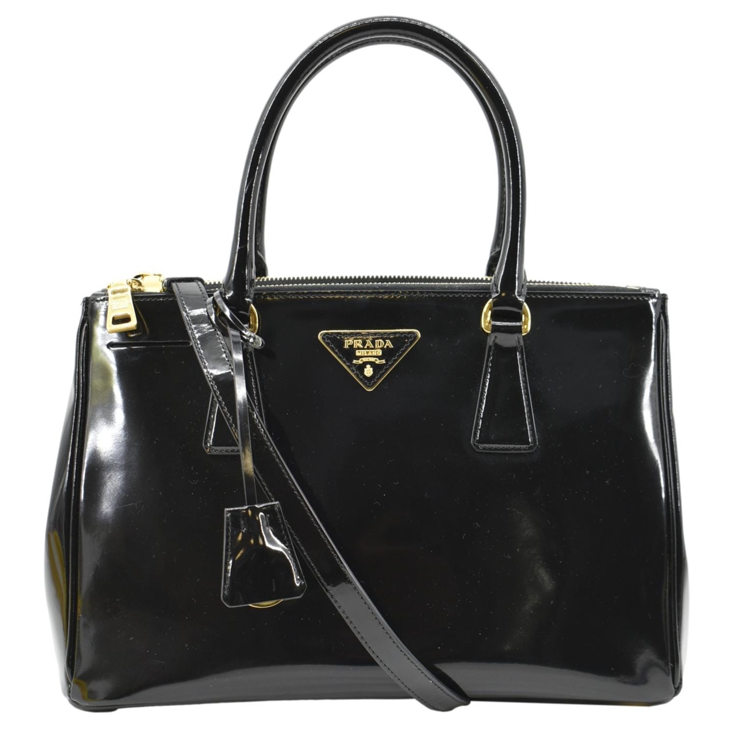 leather shoulder bag, Prada