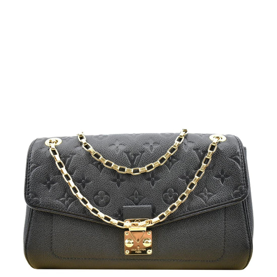 Louis Vuitton Saint Germain MM Pink Empreinte Chain Bag