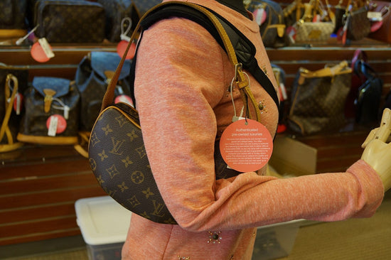 LOUIS VUITTON Monogram Canvas Croissant PM Bag - Final Call