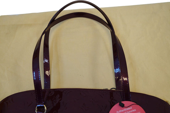 Louis Vuitton Rouge Fauviste Monogram Vernis Avalon GM Bag – The Closet