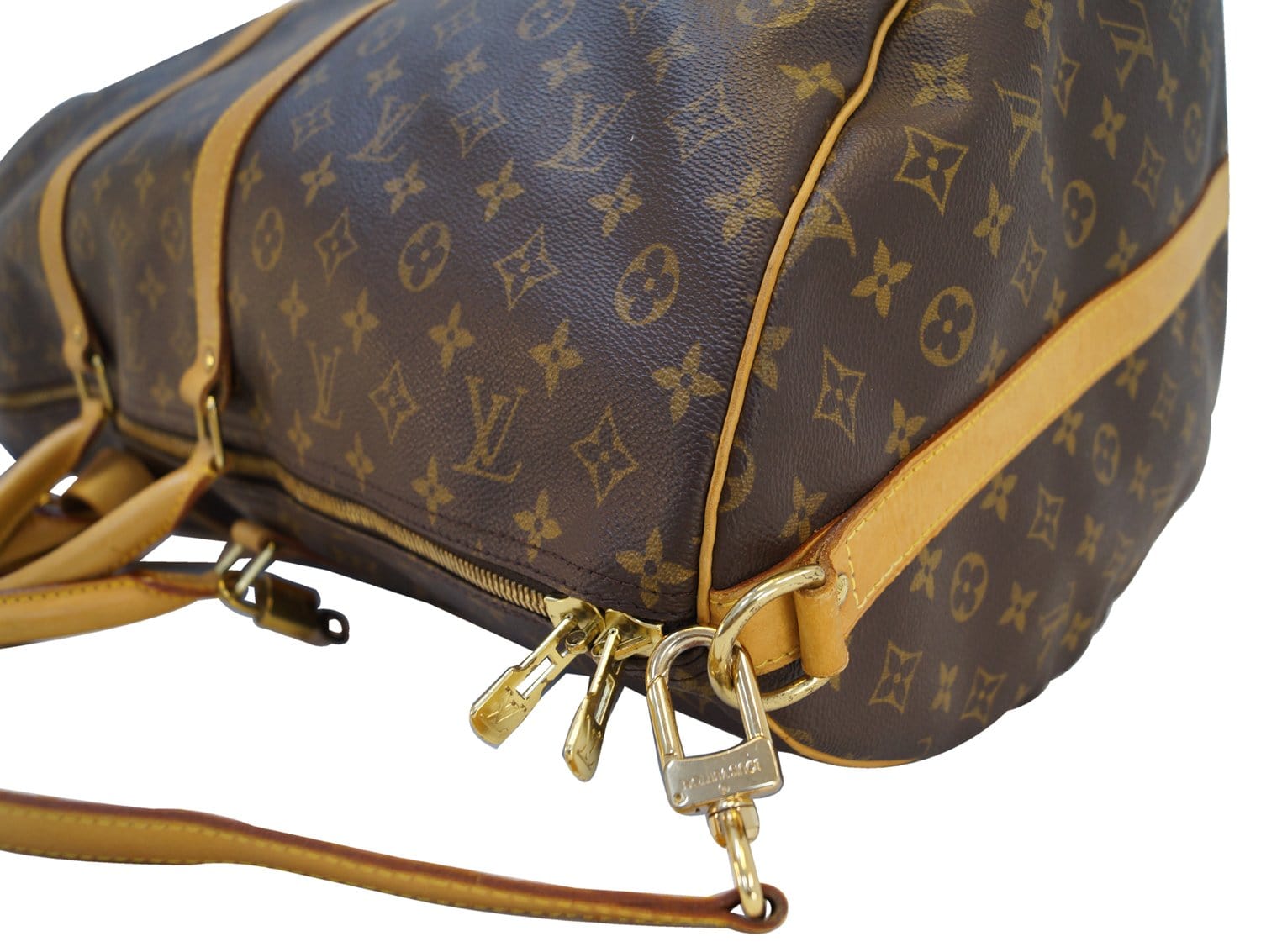 Louis Vuitton Monogram Keepall Bandouliere 60 M41412 Bag Boston Unisex