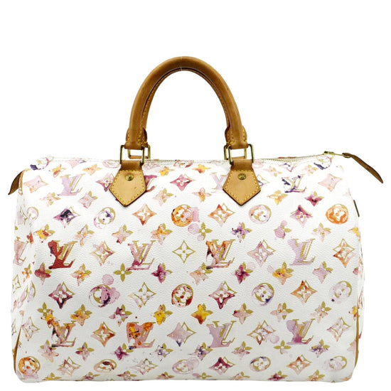 Richard Prince x Louis Vuitton Monogram Watercolor Speedy 35